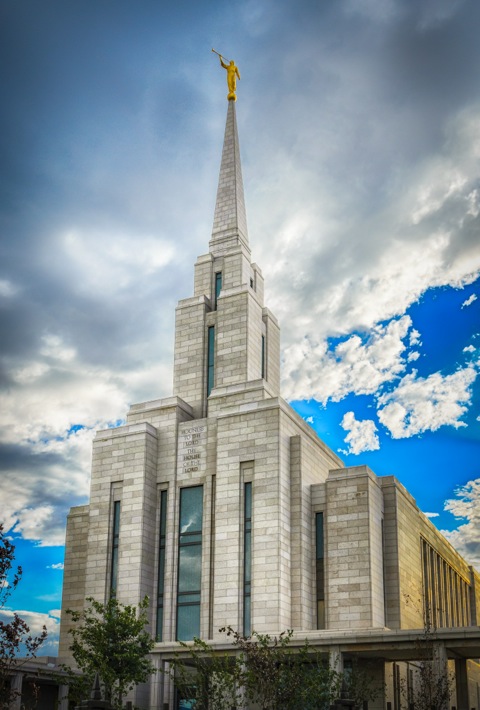 Oquirrh Mountain LDS Temple. Fine Art Photography